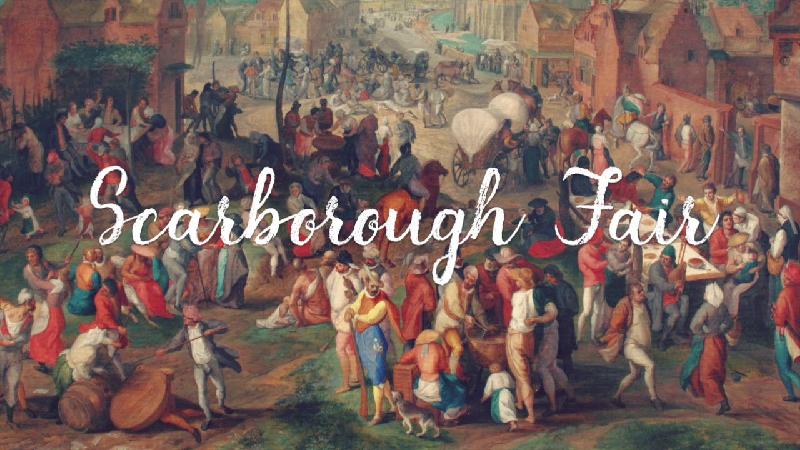 歌曲同题译配: scarborough fair(斯卡布罗集市) 英国民歌 译配:张琼
