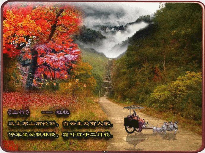 秋日山行 文/许碧霞(江西)
