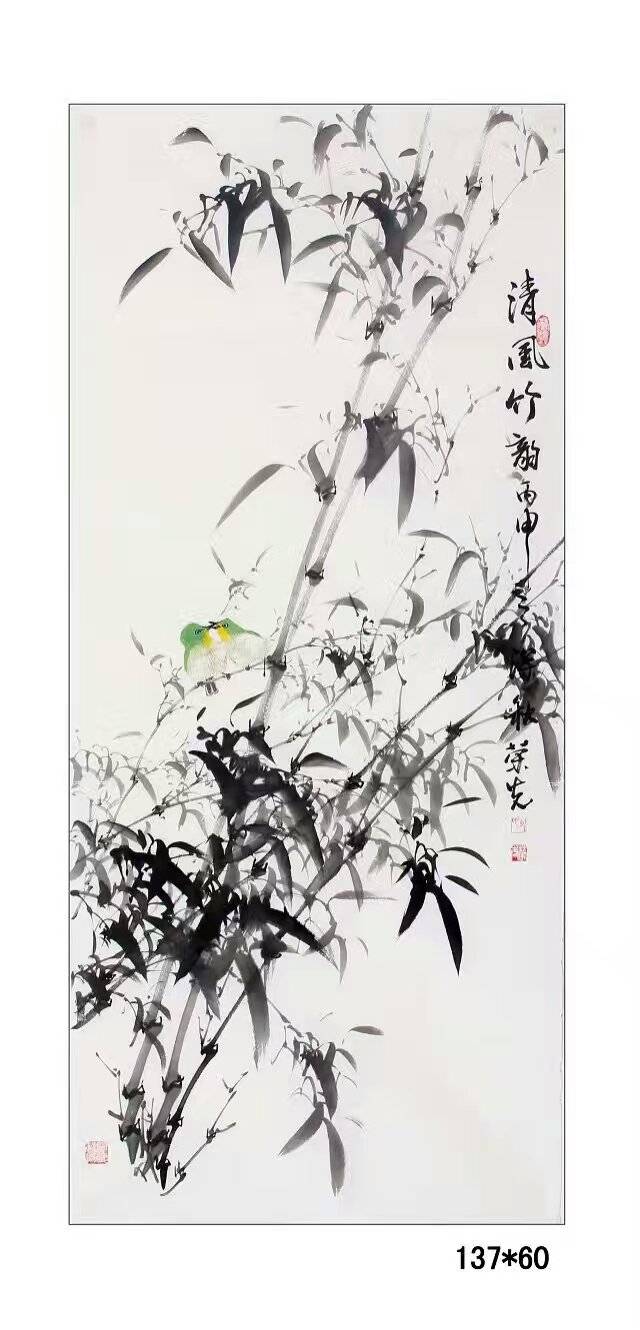 当代竹王,辽南画家陈荣先作品赏析