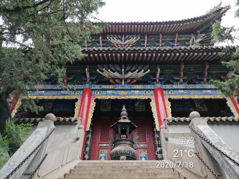 游白雀寺_宝鸡头条