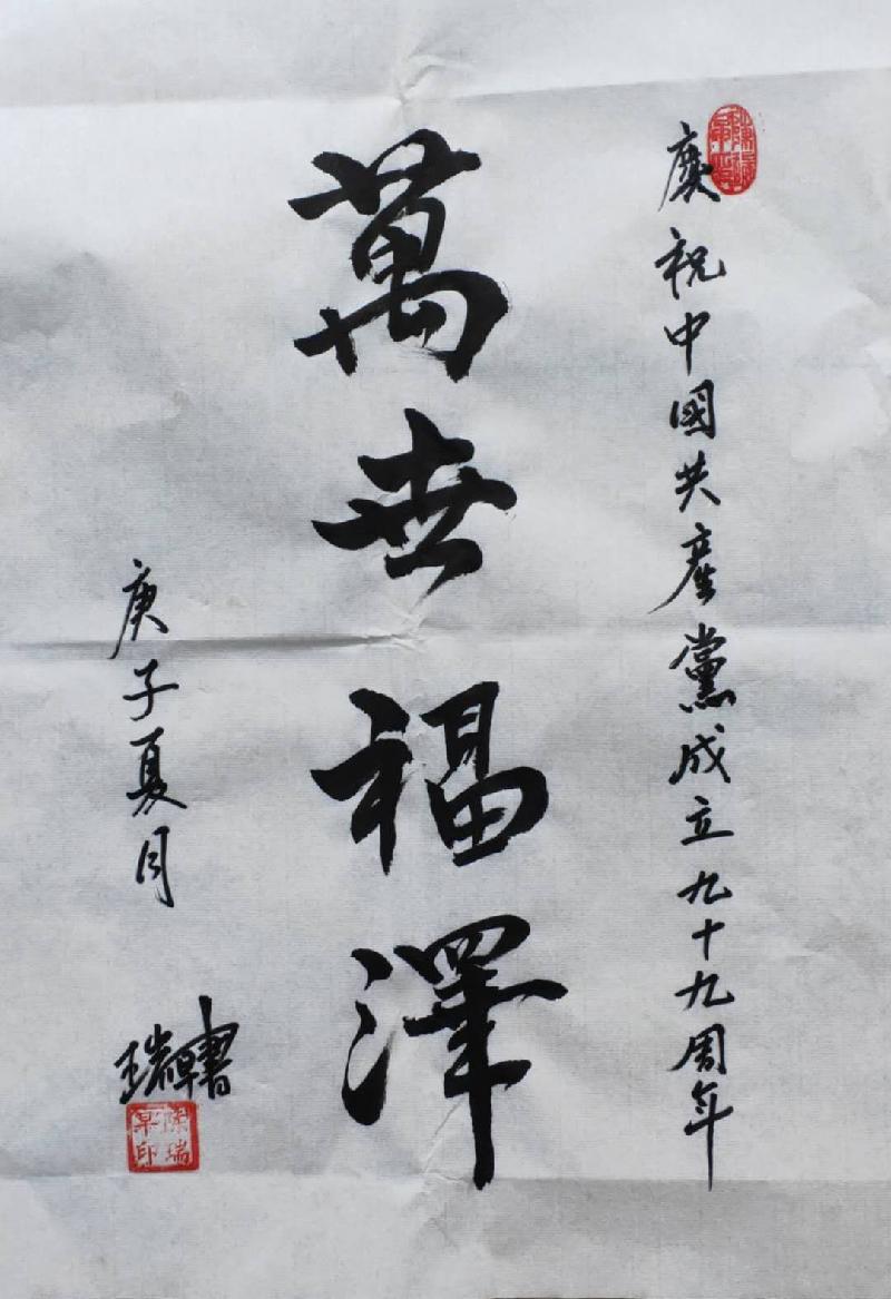 党的光辉照我心