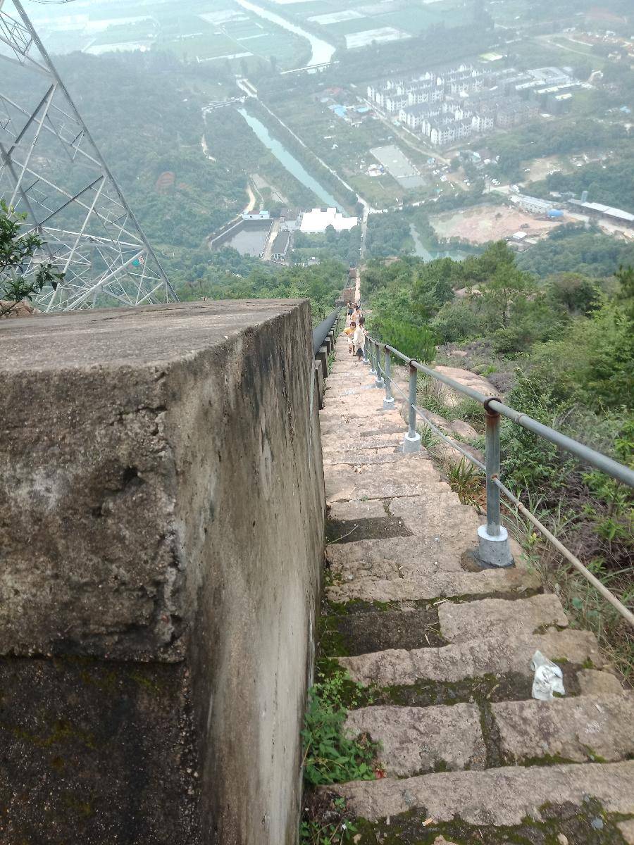 大罗山千步梯.编辑张秋剑.都市头条