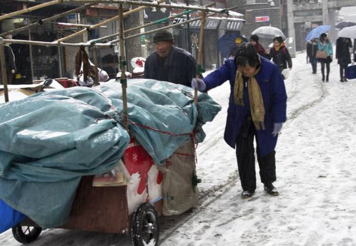 东方《品语亭》诗社 流浪的雪夹袄 文/朱永娇