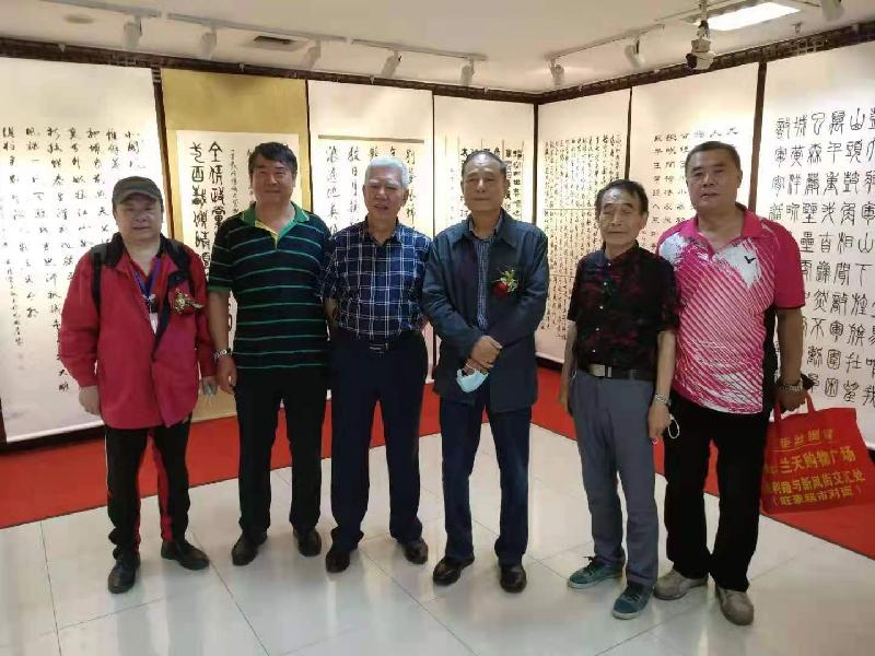 李迎春老师参加纪念建党百年书画展