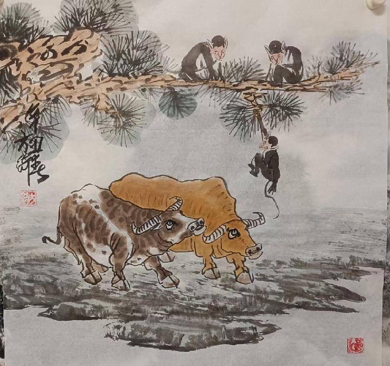 欣赏国画大师方绮2021年翰画佳作之三