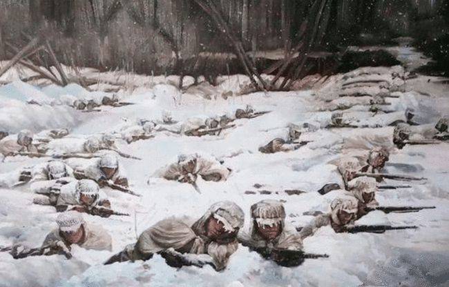 美军陆战第1师师长史密斯看到冰雕式的志愿军战士由衷感叹:"长津湖