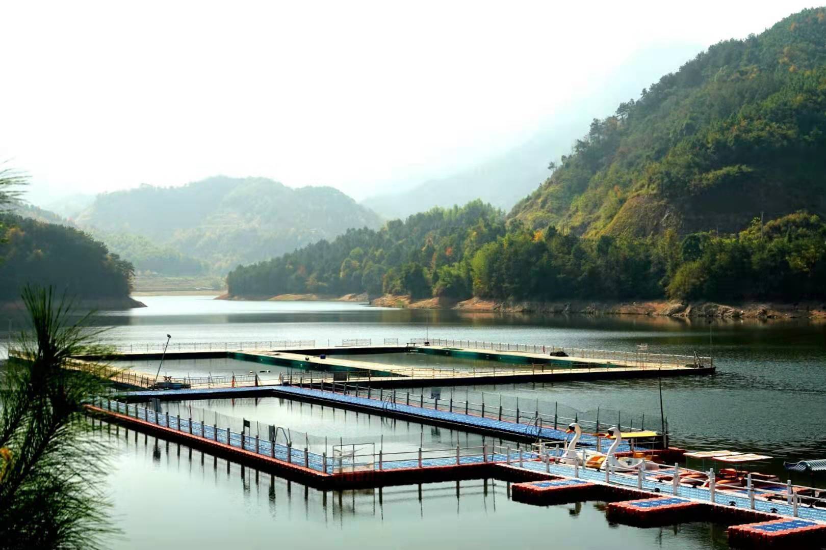 欢迎你再来蕲春横岗山,山下生态园;新建皇帝寨,笑迎八