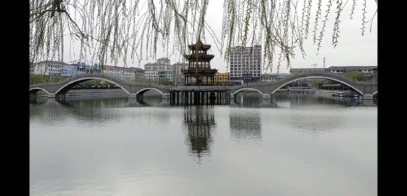 闻喜西湖桥的简介,闻喜西湖的美景,闻喜西湖_大山谷图库