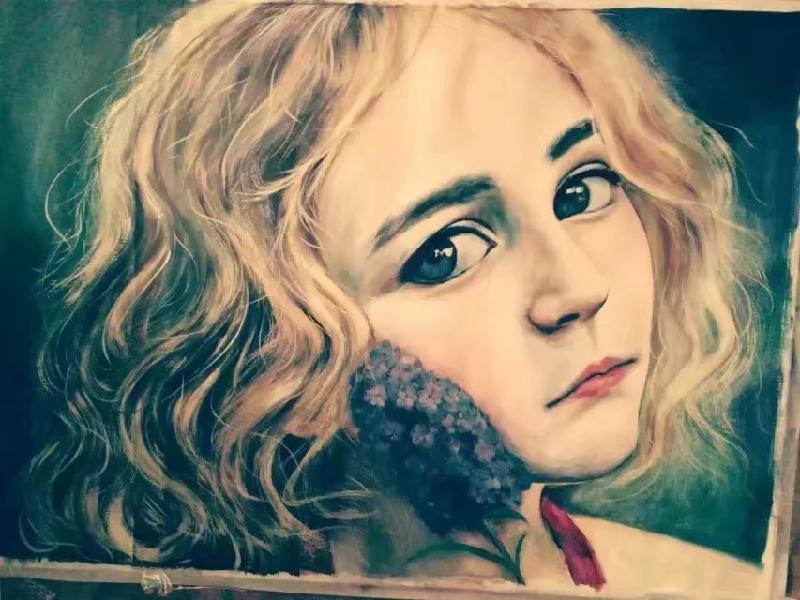 庚子年留德国宅家抗疫、画画（图2）
