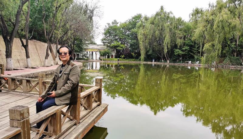 《诗词园地》喜咏仁寿绿：文，解放（甘肃兰州）（图4）