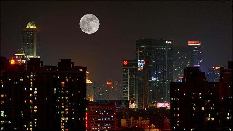 《双节礼赞》月是故乡明:文/付小玲(陕西商洛)(图3)