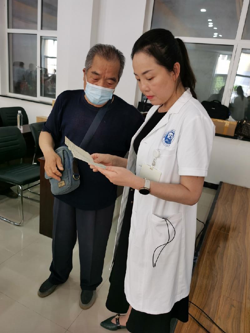 吉大一院开展高血压健康知识讲座 作者 主播/海水清清(图7)
