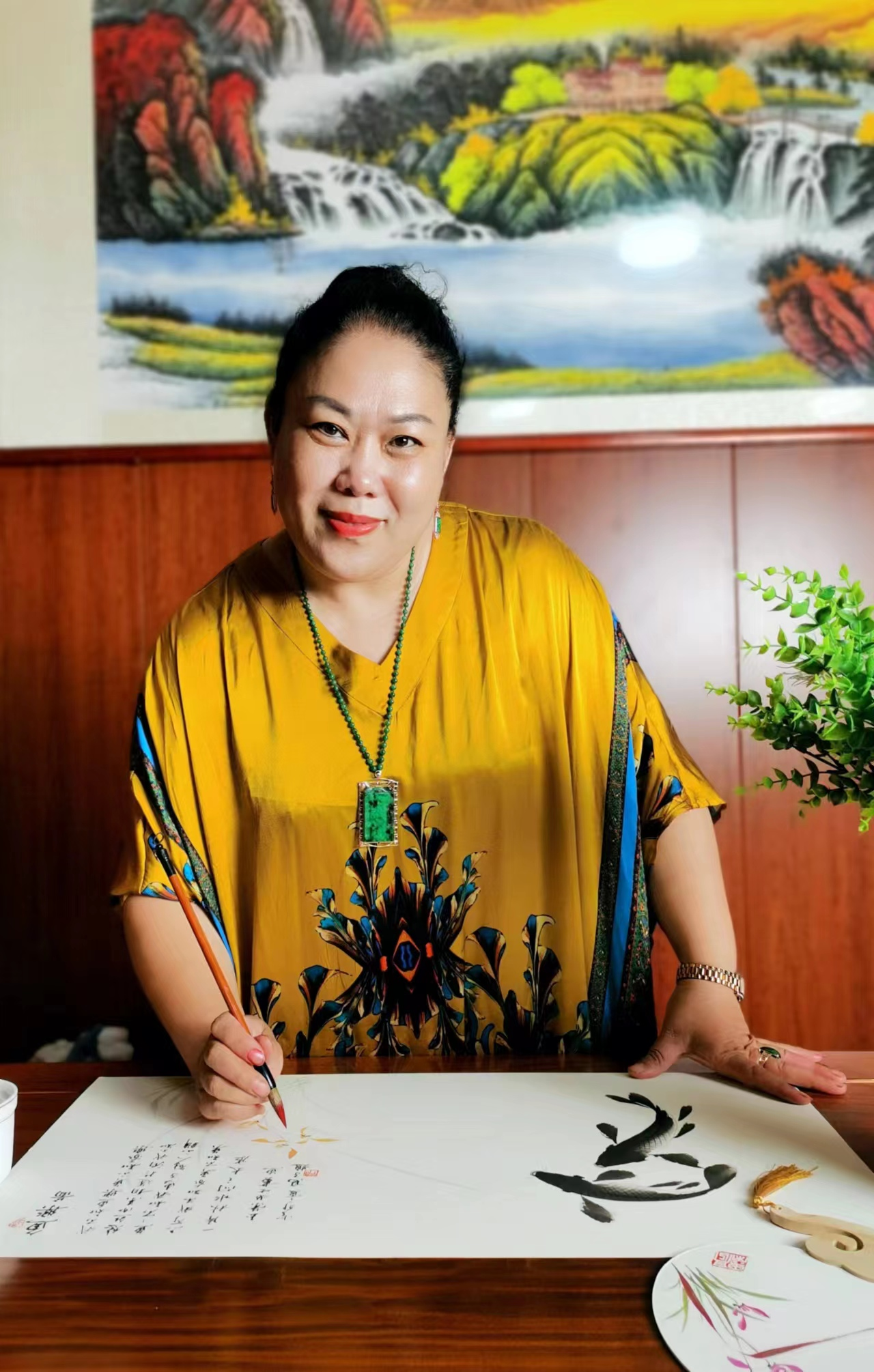 丹青抒意，笔墨传情——高玉荣高鹏姐弟俩的书画世界