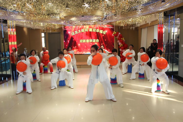 简篇-洪泽区成龙太极苑举办迎新春联谊会
