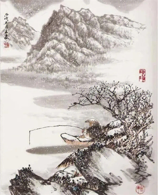 刘恒杰:寒江独钓