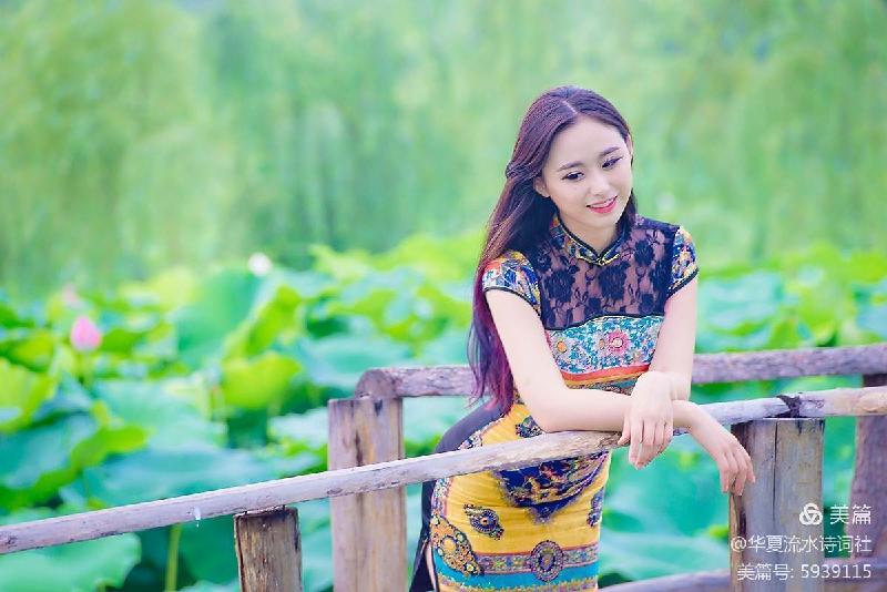 《西湖朵朵，小小流水唱和咏荷76词》华夏流水诗词社主办（图23）