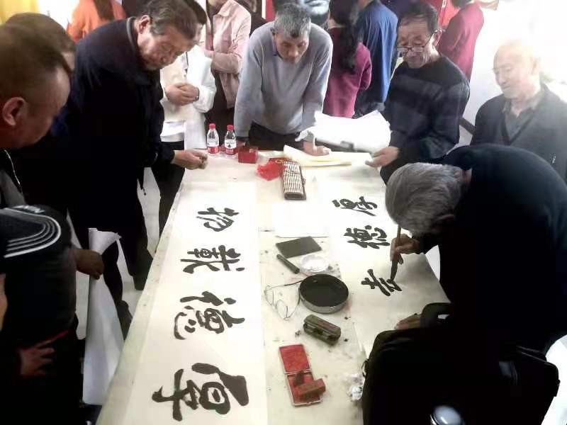 《建党100周年》赞玉山村路遥读书会:文图/解放(甘肃兰州)(图9)