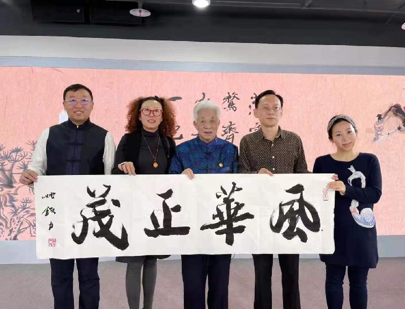 央视聚焦|著名书法家姚俊卿和他的学生马政田