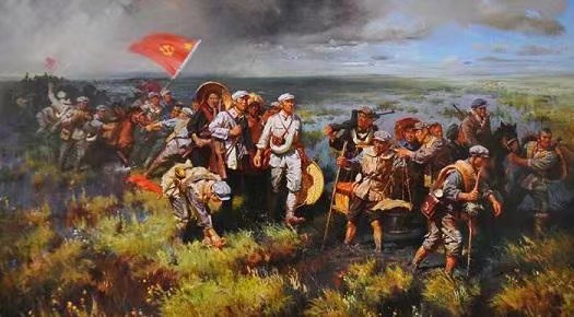 《伟大的中国共产党万岁》作者/海纳 主播/馨园小主 编辑/胡琴(图2)