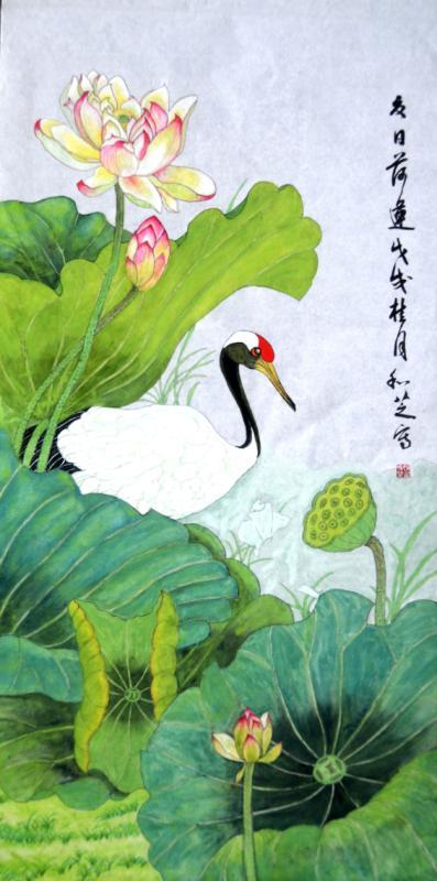 姚和芝国画作品选(之二)(图5)