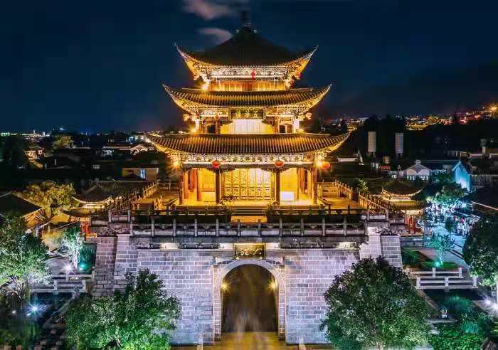 束河的早晨 作者/碑林路人 主播/小草（图5）