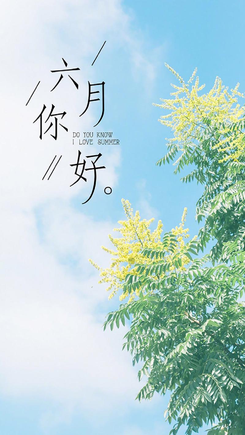 毓影:赞美六月