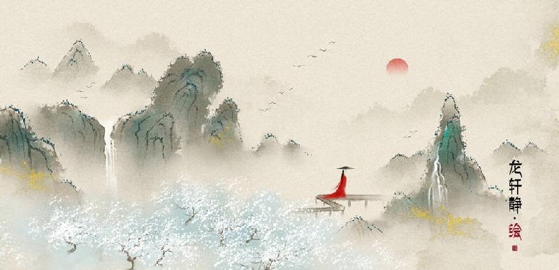 同题诗 陌上花开 (二十二首)【冰心文化传媒】制作 冰心(图23)