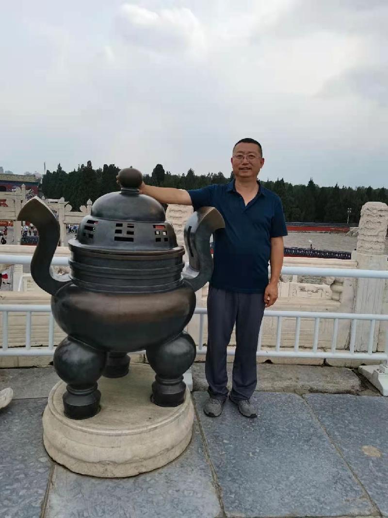 贺儿子媳妇金日牵手 文/王安国（图3）