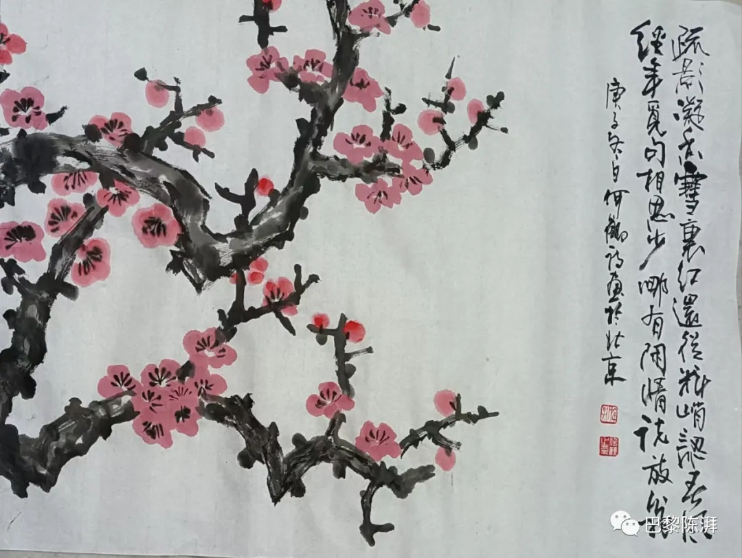 (9)巴黎文学暨五洲诗社 合刊 喜迎元旦节【冰心文化传媒】(图13)