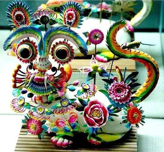 《喜迎新年》陕西花馍:文/王东(陕西韩城)(图8)