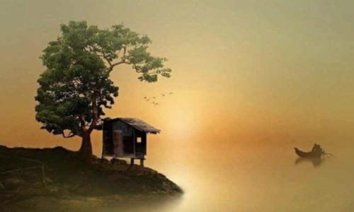 五言《夕晖》 守望天涯/黑龙江（图2）