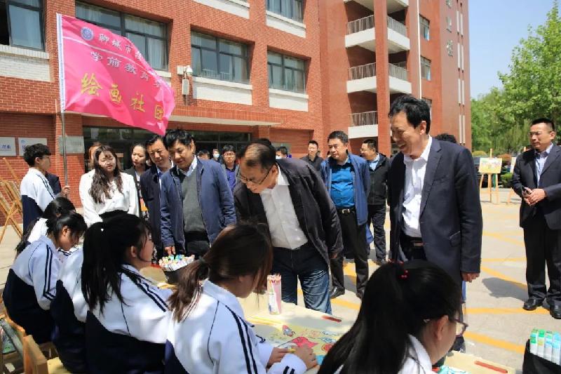 聊城市职业院校“三全育人”综合改革现场推进会暨学风建设年启动仪式在聊城市技师学院举行（图13）