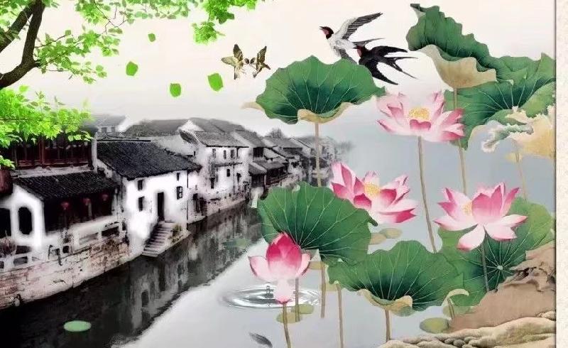 《寻一个瘦江南》作者/胡风楚月 主播/艺佳 编辑/胡琴(图4)