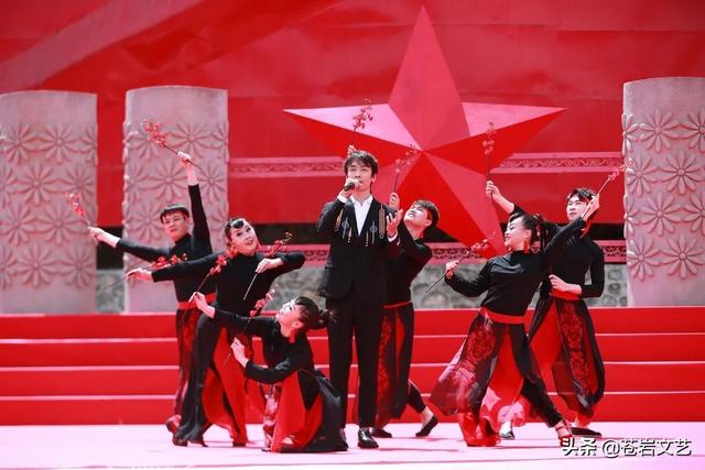 国家级非遗井陉拉花赴京参加献礼建党100周年原创音乐展演(图12)