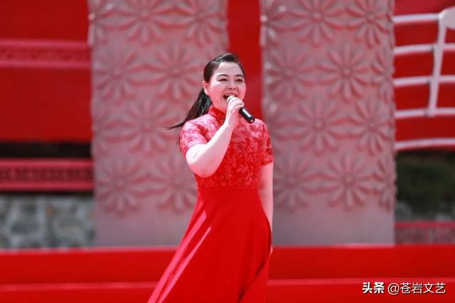 国家级非遗井陉拉花赴京参加献礼建党100周年原创音乐展演(图8)