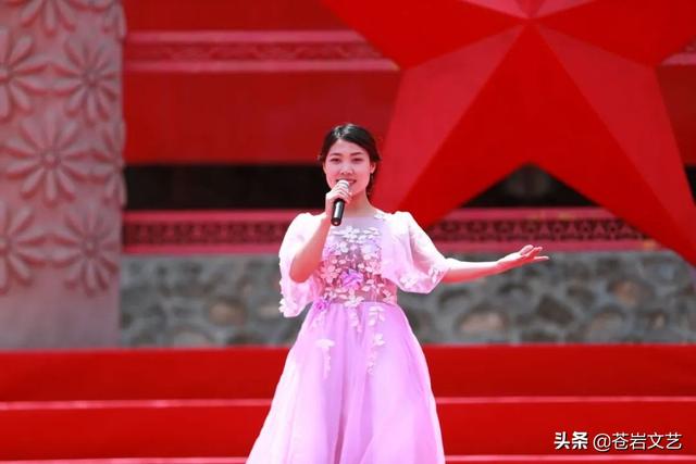 国家级非遗井陉拉花赴京参加献礼建党100周年原创音乐展演(图10)