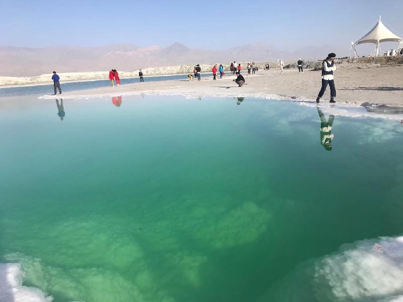 杨林: 大柴旦翡翠湖景观（图8）