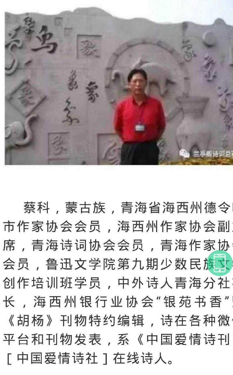 蔡科:写给爱人的诗（图3）
