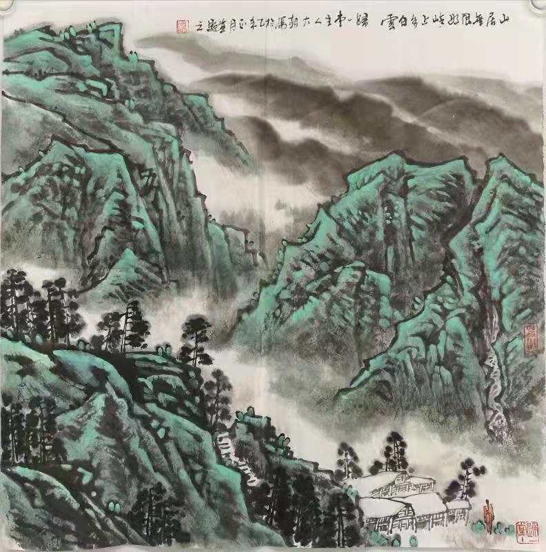 观赏著名作家、画家歸一堂主人画作赋诗10首丨张秀祥