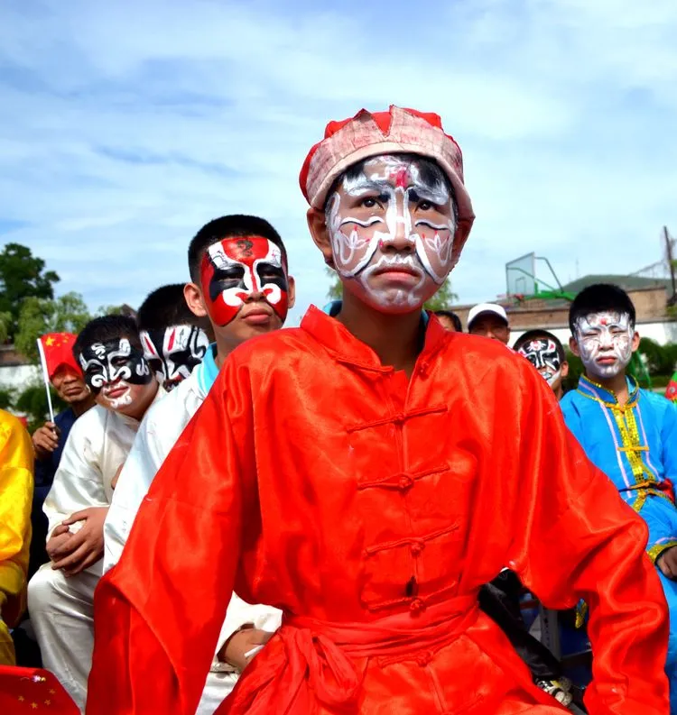 六州歌头•庆祝建党一百周年Ⅱ文/赵京江，图/小作中学，书法/武功（图11）