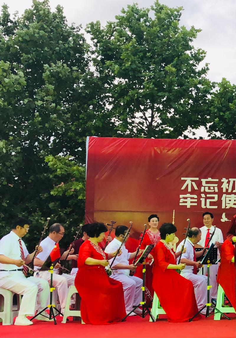 威海市老年体育协会举办2021年首次《唱响红歌大赛》庆祝建党百年华诞文艺汇演! 纪实/编辑/孙秀梅(图29)