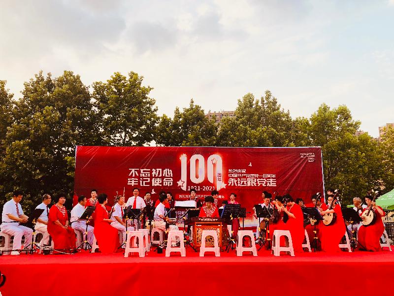 威海市老年体育协会举办2021年首次《唱响红歌大赛》庆祝建党百年华诞文艺汇演! 纪实/编辑/孙秀梅(图36)