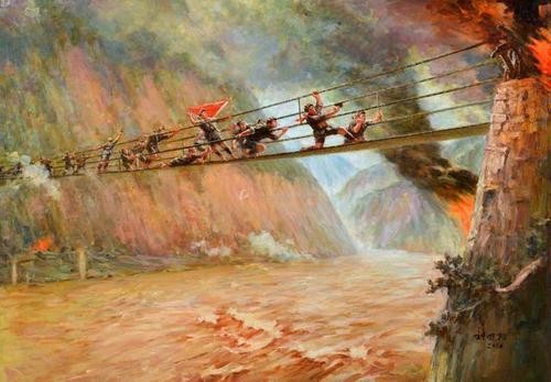 昕余传媒/瑞金红色文化展播/飞夺泸定桥的勇士—李友林(图2)