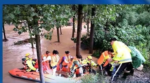 郑州抗击水灾 李建初（永嘉）（图4）