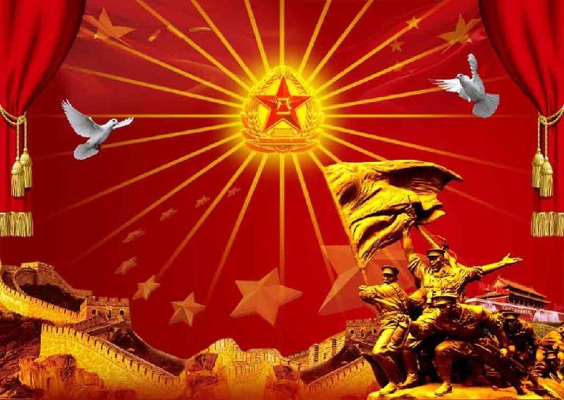 先锋诗派山东分会专刊【仿古体新诗】八一颂 山东/韩北海(图2)