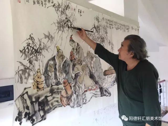“曾是军人”国画家林百石中国画精品展(图15)