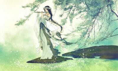 七绝•玉笛寻香（嵌字诗）文／施性山（福建石狮）