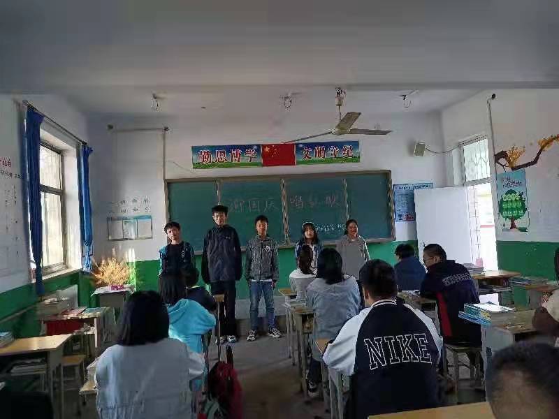 邢台市南和区贾宋镇第一中学：开展“迎国庆”系列主题教育活动||文/宋书亮（图3）
