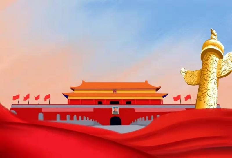 【感动心灵世界华人诗文集】【许日辉/庆祝中华人民共和国成立72周年礼赞十二首第四组】（图2）