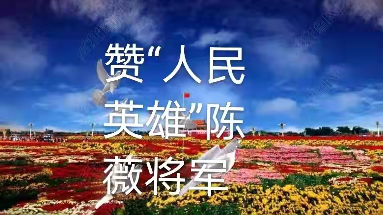 赞“人民英雄”陈薇将军（叙事散文诗）作者丁培恭｜海外头条（图2）